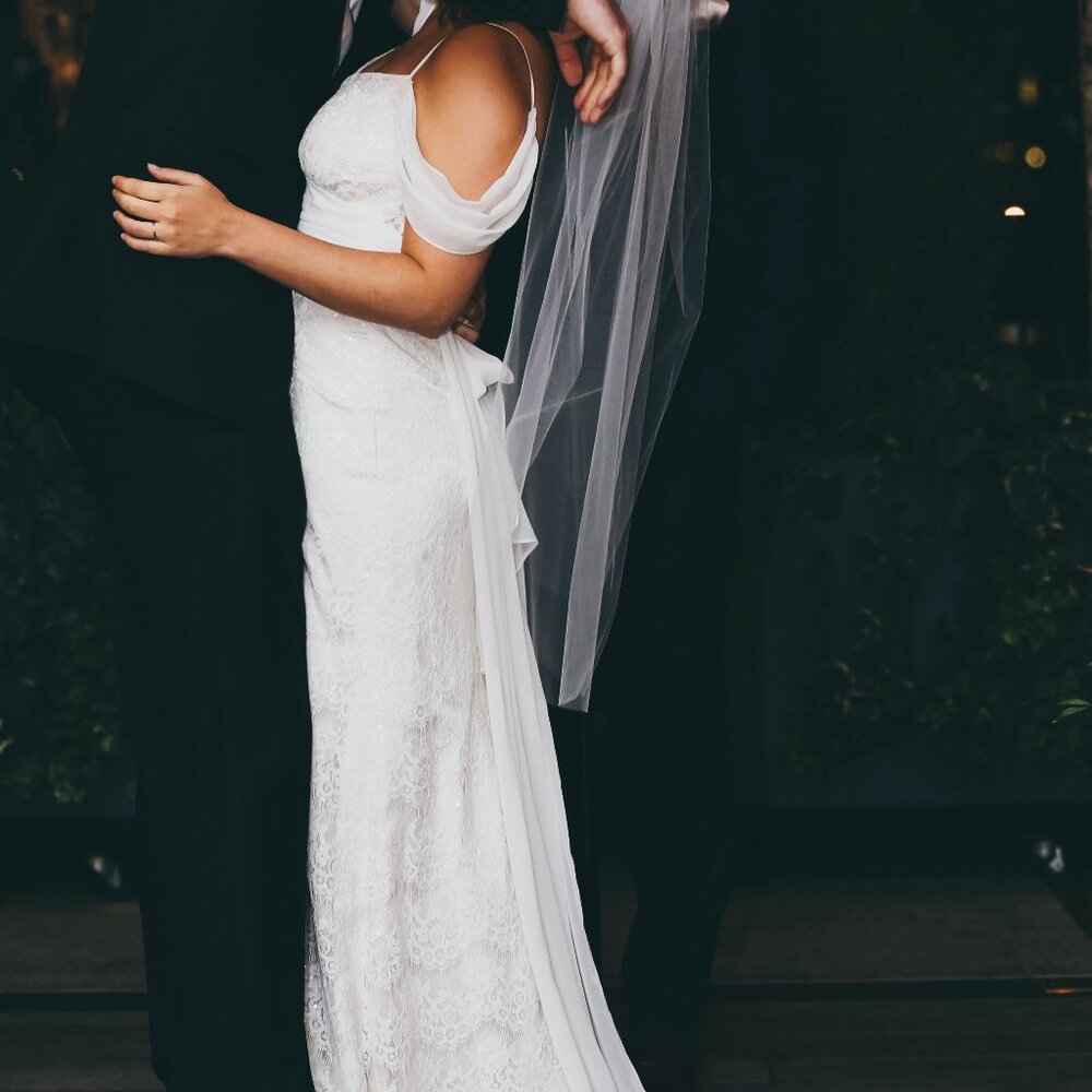 Whimsical Claire Pettibone Wedding Dress